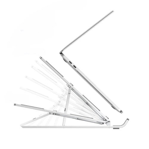 Adjustable laptop stand for multiple devices