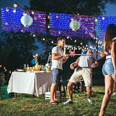 July 4th American Flag LED Lights Independence Day