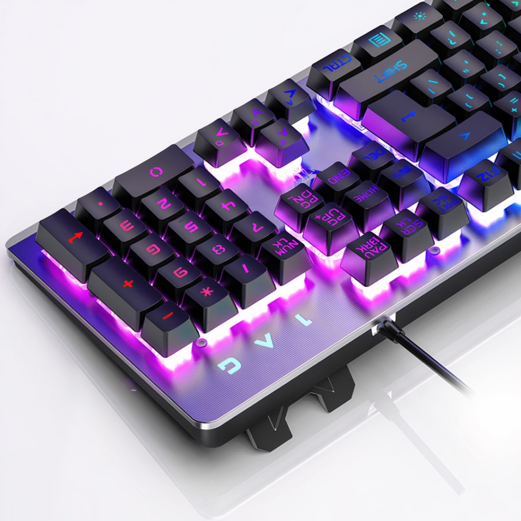 Voice Control Backlit Keyboard