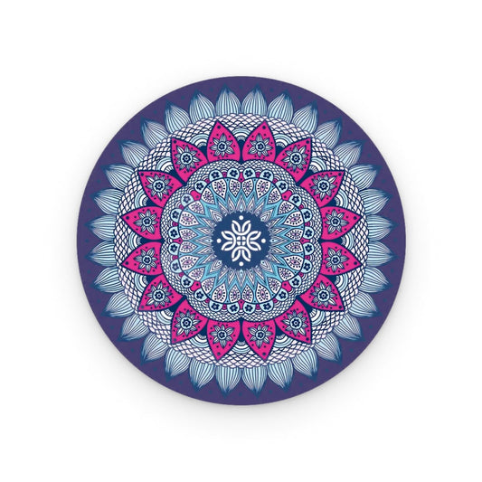 Round Suede Yoga Mat